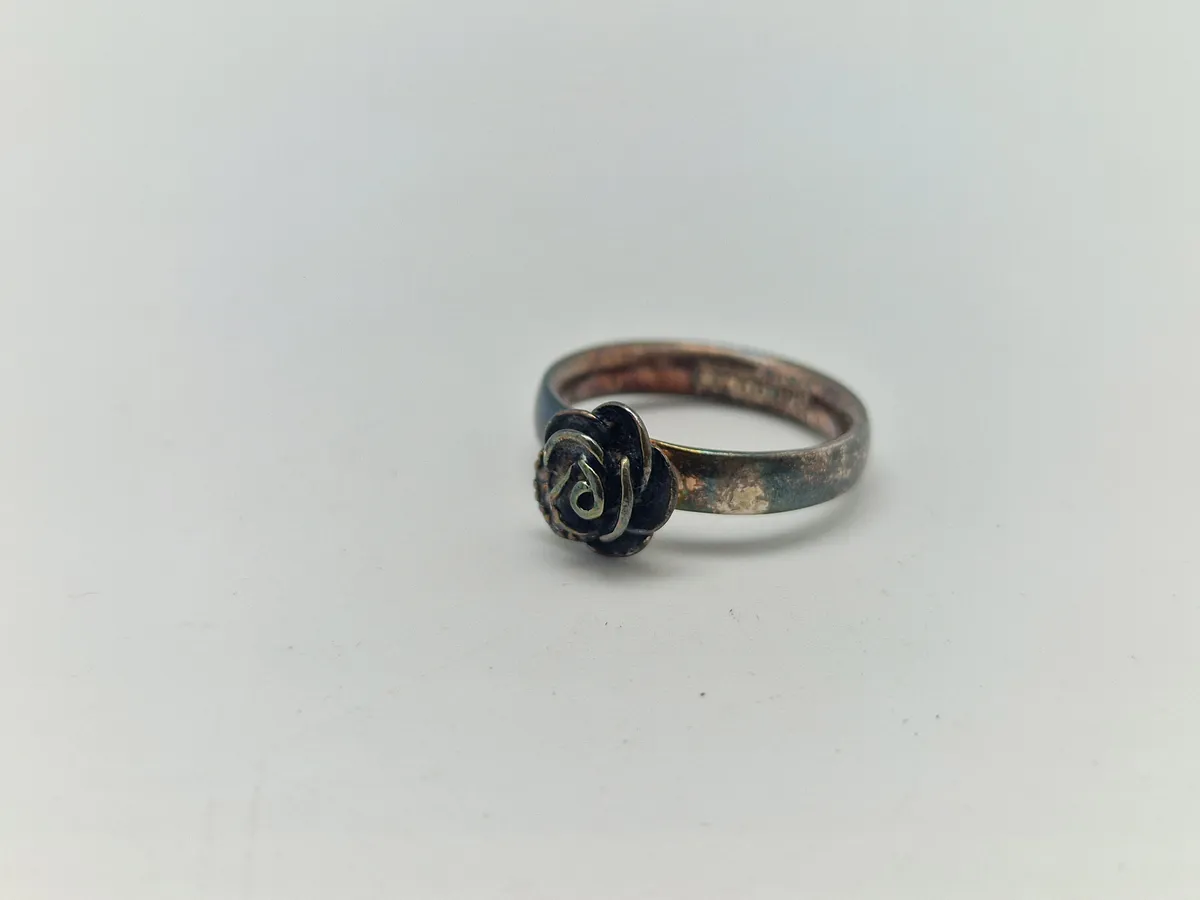Spinningring af sterlingsølv