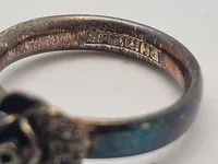 Spinningring af sterlingsølv