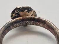 Spinningring af sterlingsølv