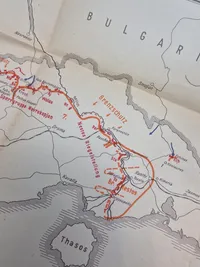 Originalt tysk krigskort - ww2