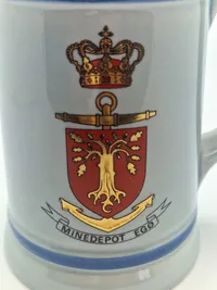 Originalt Søholm krus - minedepot Egø