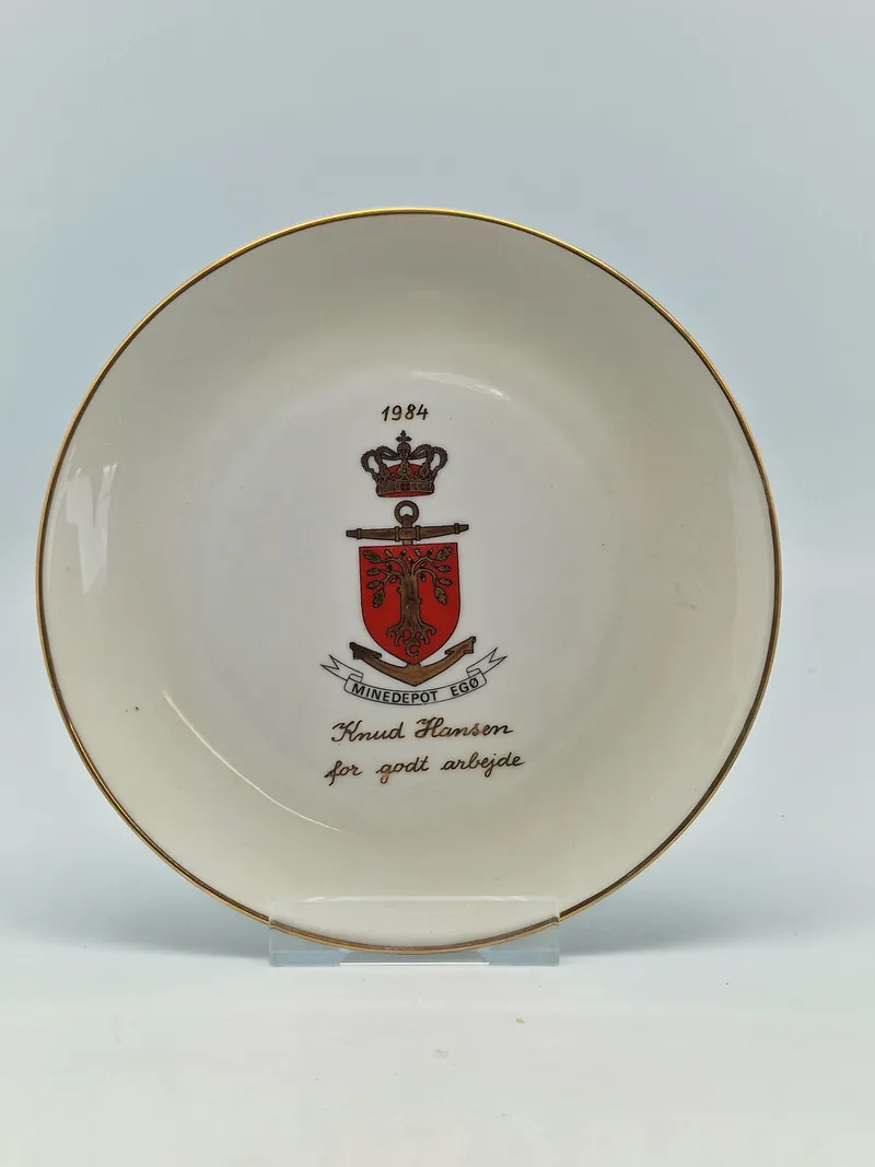 Original plakette - minedepot Egø
