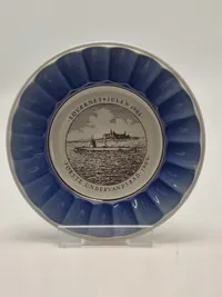 Stor samling plaketter fra det danske søværn