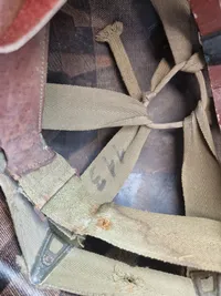 Original US M1 hjelm WW2