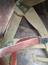 Original US M1 hjelm WW2