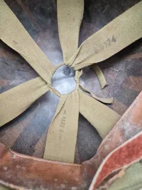 Original US M1 hjelm WW2