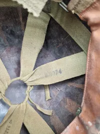 Original US M1 hjelm WW2