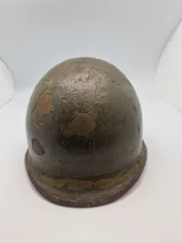 Original amerikansk hjelm - Korea krigen, fra museum