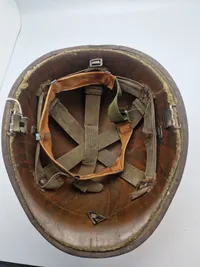 Original amerikansk hjelm - Korea krigen, fra museum