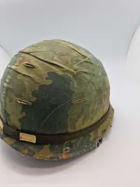 Original amerikansk stålhjelm - Vietnam krigen