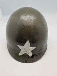 Original amerikansk stålhjelm - Vietnamkrigen