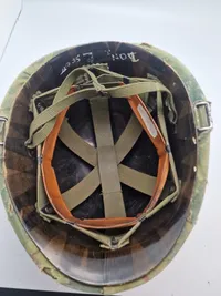 Original amerikansk stålhjelm - Vietnamkrigen