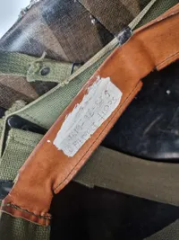 Original amerikansk stålhjelm - Vietnamkrigen