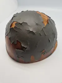 Original amerikansk stålhjelm - Vietnamkrigen