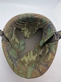 Original amerikansk stålhjelm - Vietnamkrigen