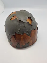 Original amerikansk stålhjelm - Vietnamkrigen