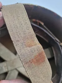 Original amerikansk stålhjelm - Vietnamkrigen