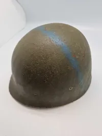 Original amerikansk stålhjelm - Vietnamkrigen