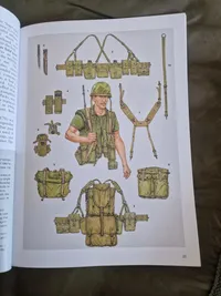 Original armor vest - Vietnamkrigen + bog om udstyr