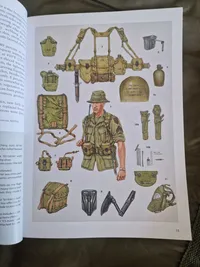 Original armor vest - Vietnamkrigen + bog om udstyr