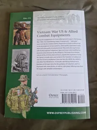 Original armor vest - Vietnamkrigen + bog om udstyr
