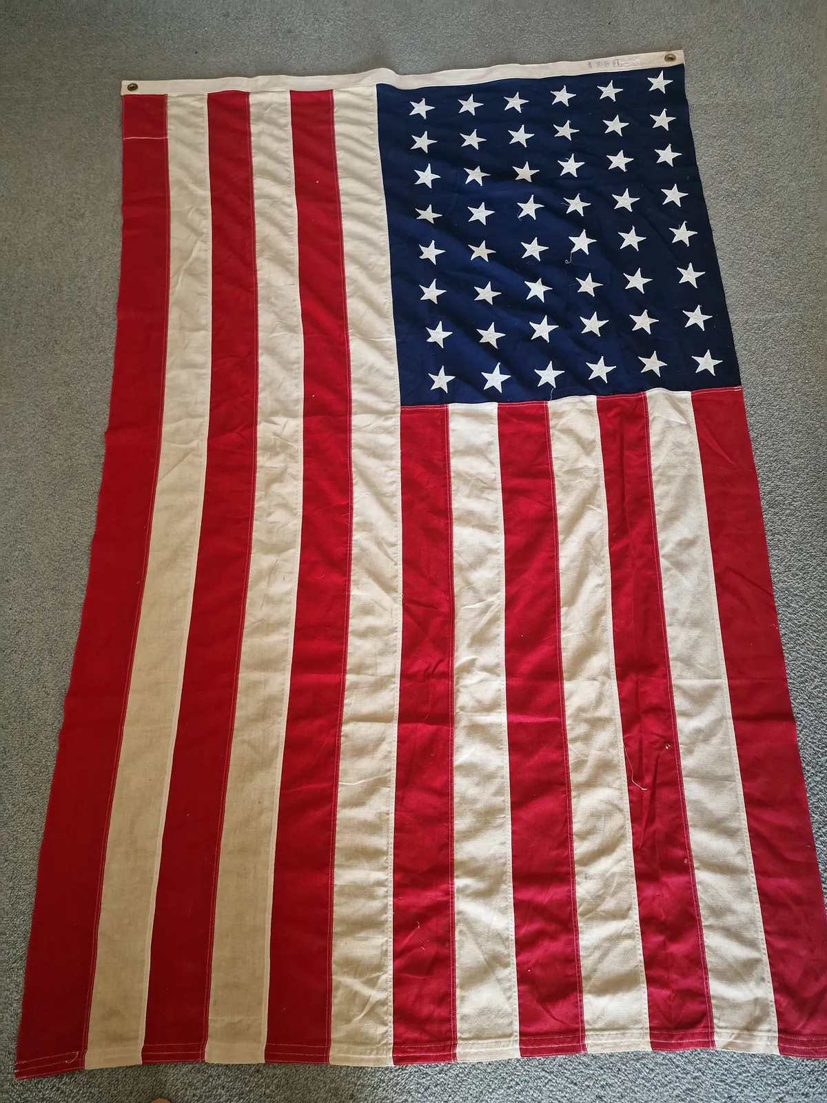 Originalt amerikansk flag - ww2