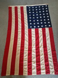 Originalt amerikansk flag - ww2