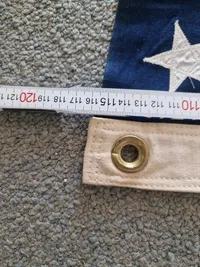 Originalt amerikansk flag - ww2