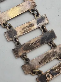 Lot originale amerikanske badges - flere af sterlingsølv