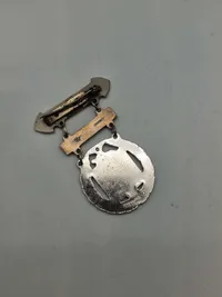 Lot originale amerikanske badges - flere af sterlingsølv