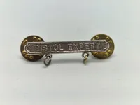Lot originale amerikanske badges - flere af sterlingsølv