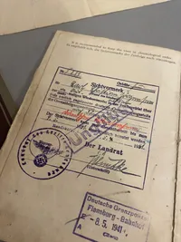 Sjældent originalt Lot på dansk Tysklandsarbejder