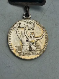 USSR Soviet Russia 1950-60 Medal Agriculture Exhibition - Sterlingsølv