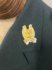 Original dansk M/69 uniform med bukser - bl.a. modtager af Dannebrogs ordenen