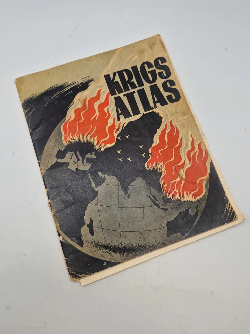Originalt krigsatlas - ww2