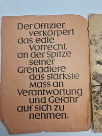 Originalt tysk ww2 hæfte (Ein Offizier)