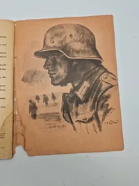 Originalt tysk ww2 hæfte (Ein Offizier)
