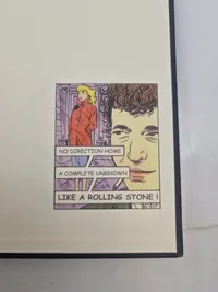 Samling Bob Dylan litt.