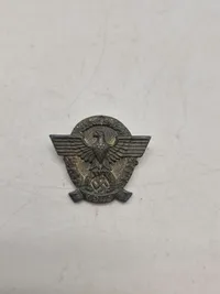 Original WW2 German 1942 Police Donation Tinnie