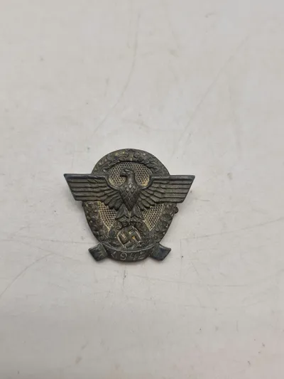 Original WW2 German 1942 Police Donation Tinnie