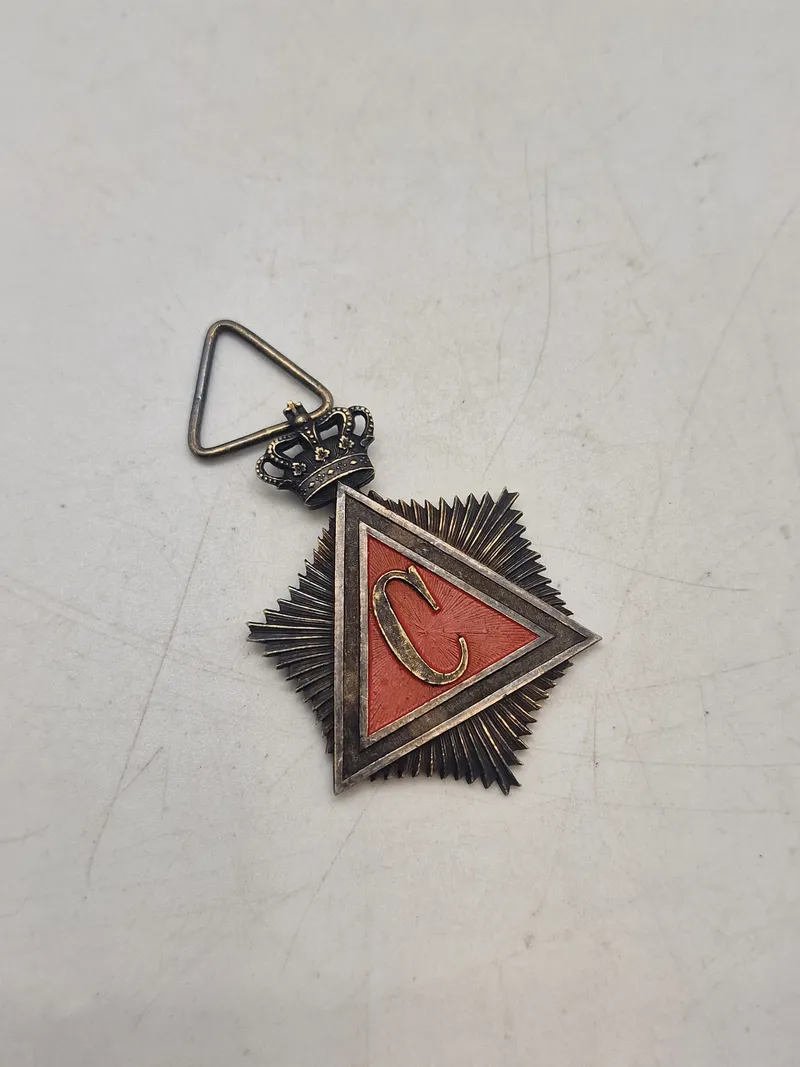Original stor loge medalje - sølv (?)