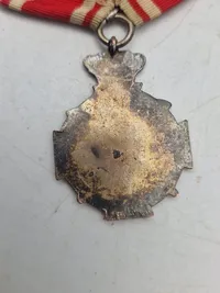 Original medalje Garder Husar Foreningen 1912