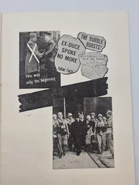 Sjældent originalt dansk nazistisk propaganda omhandlende befrielsen af Mussolini