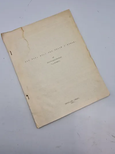Original illegal bog fra 1943 “Jeg så hvad der skete i Norge”