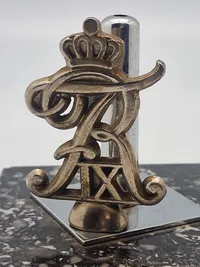 Original bord opsats til flag (Frederik IX)