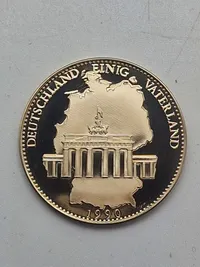 Original tysk sølvmønt - 1990