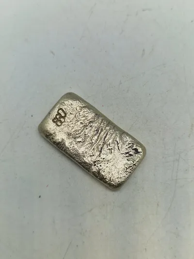 Sølvbarre 67,6 gram