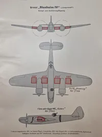 Sjælden original Luftwaffe flykendingsmappe fra 1942