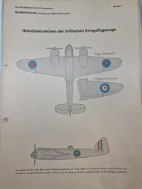 Sjælden original Luftwaffe flykendingsmappe fra 1942