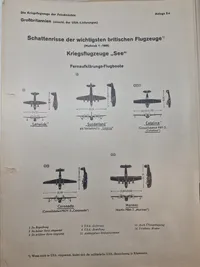 Sjælden original Luftwaffe flykendingsmappe fra 1942